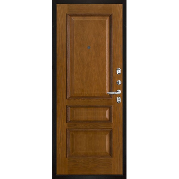 Входная дверь Термо 3,  панель - цвет античный дуб